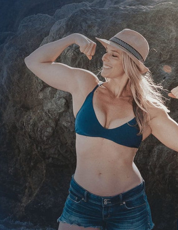 Molly - the owner of Girl Gone Strong blog